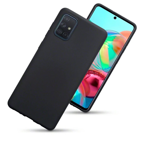 Silikon TPU skal Samsung A21s/A41/A42/A51/A71 fodral skydd blå - Blå A21s Galaxy Samsung
