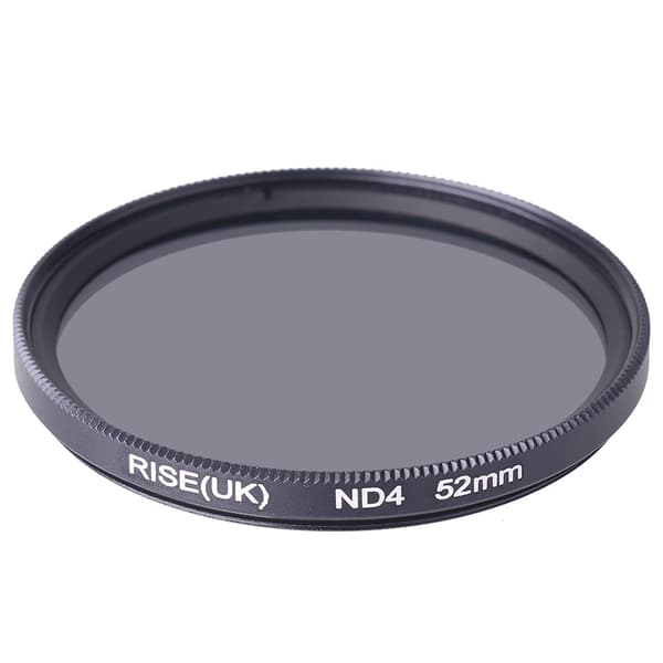 GRÅFILTER / ND4 52 MM Svart