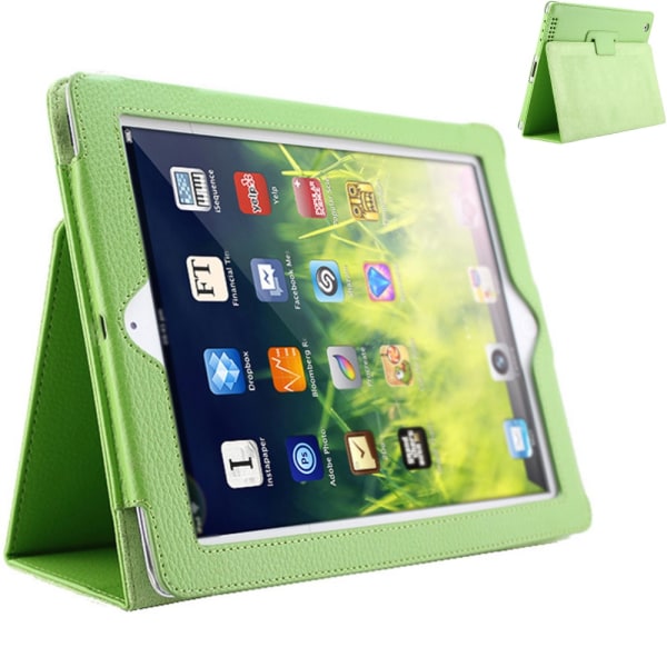 iPad 2 / Ipad 3 / Ipad 4 kotelo - Vihreä Ipad 2/3/4 vuodelta 2011/2012 ei Air
