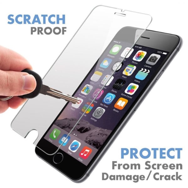 2 skærmbeskyttere Iphone 14/13/12/11/SE/XR/X/8/7/6 pro/mini/plus - Transparent iPhone 11 Pro