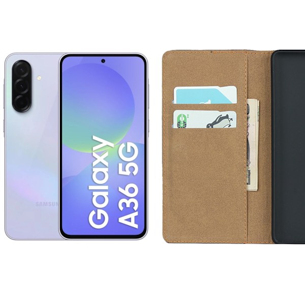 Samsung Galaxy A36 kotelo lompakkokotelo korttipidike - Punainen SAMSUNG A36