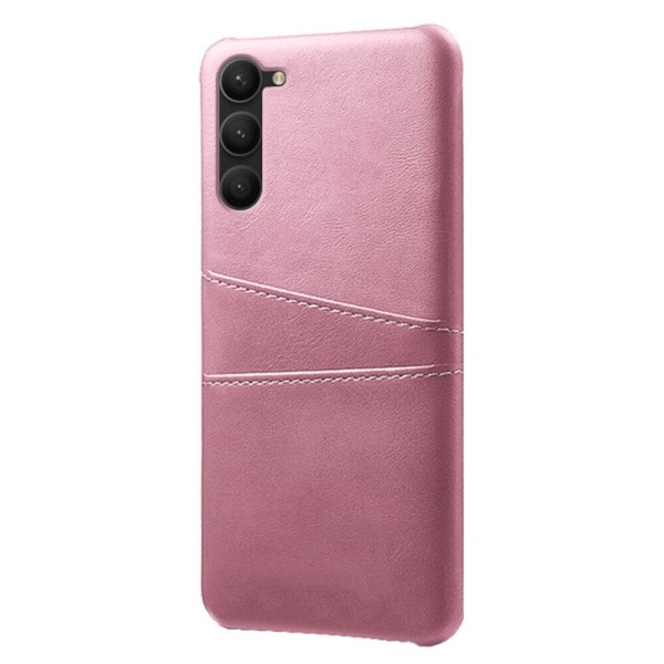 Kortholder Samsung S23 shell mobil shell hul oplader hovedtelefoner - Pink Samsung Galaxy S23