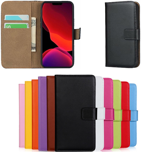 iPhone 14 lompakkokotelo lompakko kotelo kuori suo kortti lila - Purppura Iphone 14