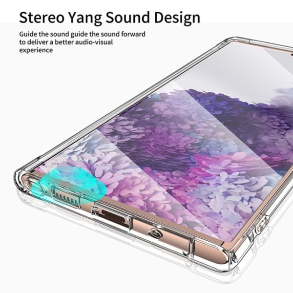 Samsung Note 20 Ultra -kuori Army V3 Transparent Note20 Ultra