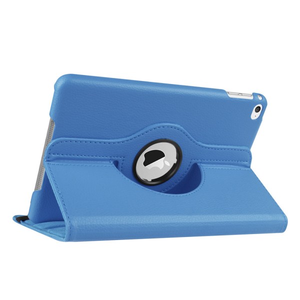 Beskyttelse 360° rotation iPad mini 4/5 etui sæt skærmbeskytter cover - Lyseblå Ipad Mini 5/4 2019/2015