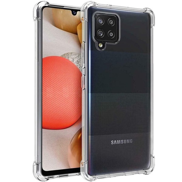 Samsung Galaxy A42 kuori Army V3 läpinäkyvä