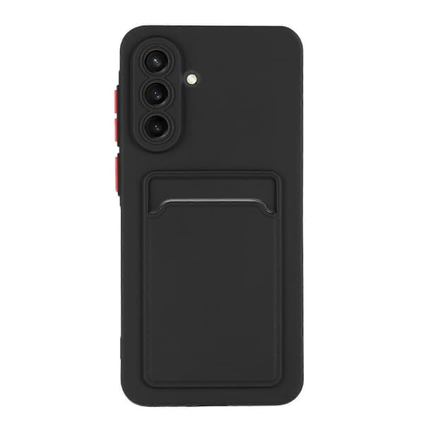 Mobilcover til Samsung Galaxy A27 cover med kortplads sort