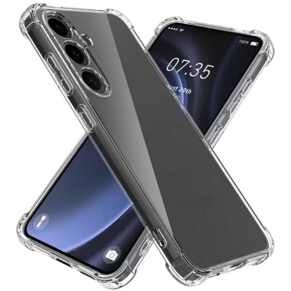 Samsung S24 FE -kotelo Army V3 Transparent