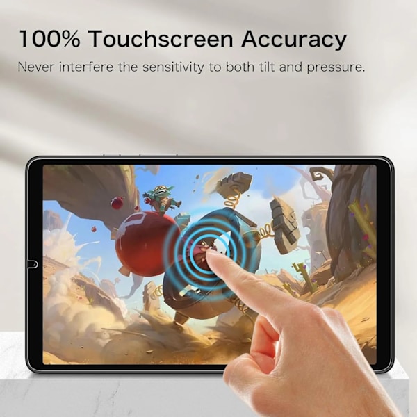 Samsung Galaxy Tab A9 skærmbeskytter hærdet glas 9H gennemsigtig  