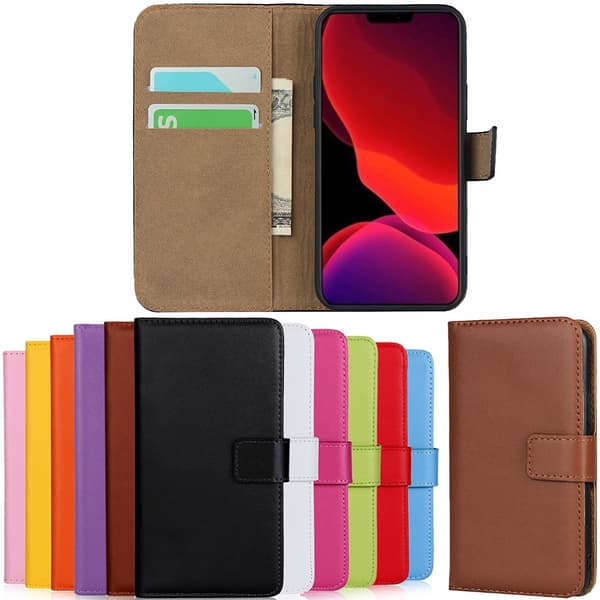 iPhone 13 Pro Max pung-etui pung etui cover VÆLG: Rød iPhone 13 Pro Max