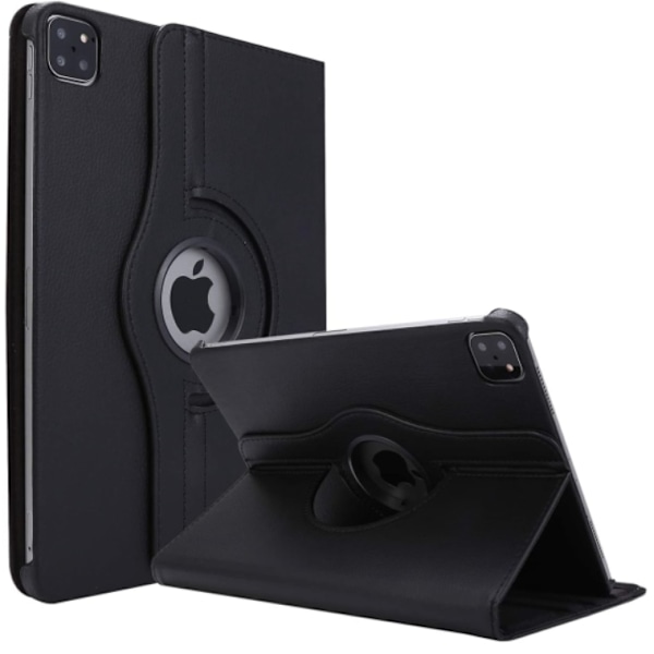 Beskyttelse 360° rotation iPad Pro 12.9 2018/2020 gen 3/4 etui - Sort iPad Pro 12.9 gen 3/4 2018/2020