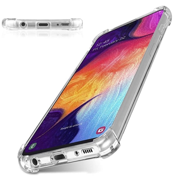 Samsung A50 kuori Army V3 Transparent Samsung Galaxy A50