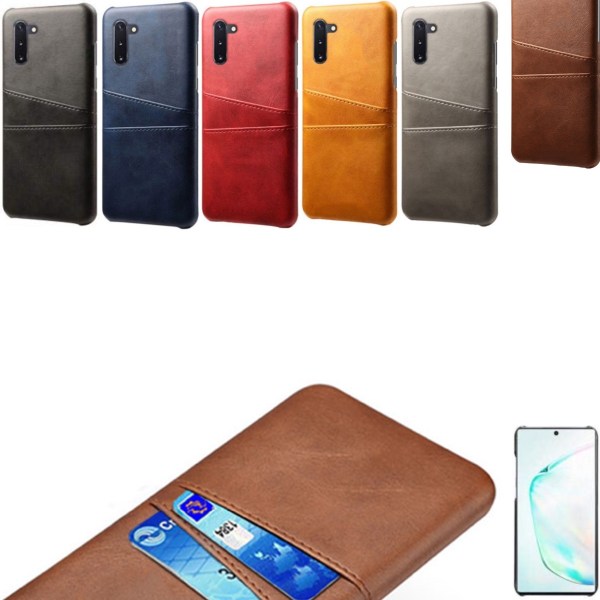 Samsung Galaxy Note10 etui kort - Sort Note10