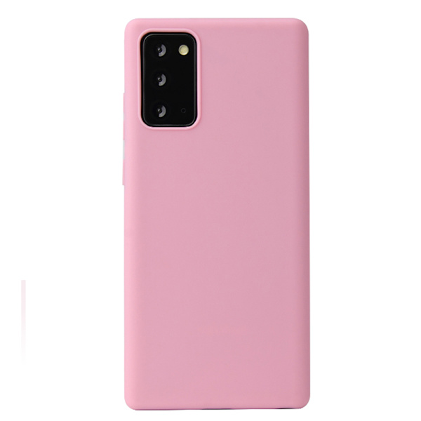 Silikon TPU skal Samsung A21s/A41/A42/A51/A71 fodral rosa - Rosa A42 Galaxy Samsung