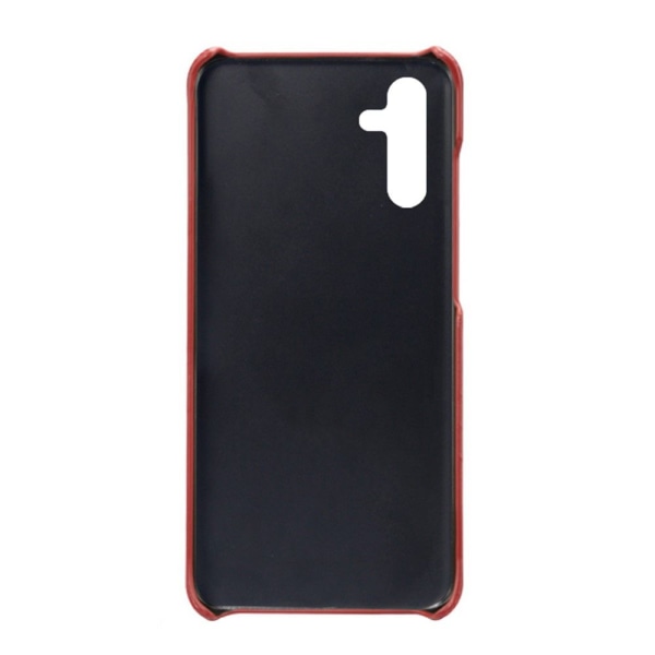 Kortholder Samsung A14 5G cover mobilcover hul til oplader og høretelefoner - Red Samsung Galaxy A14 4G/5G