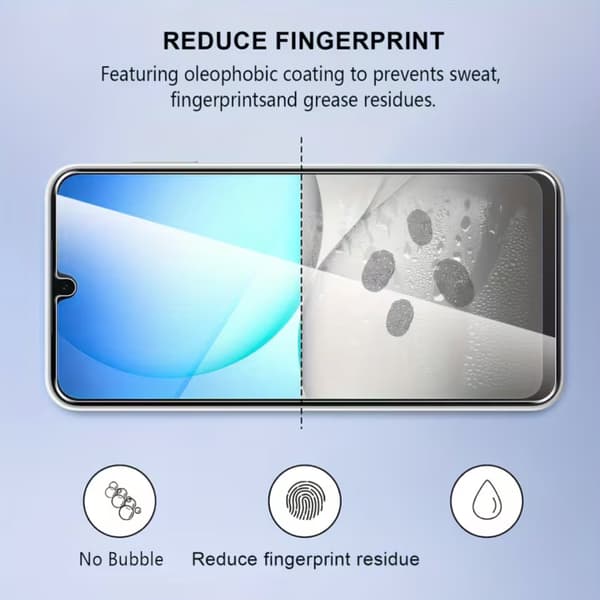 2-Pack Samsung Galaxy A17 Skärmskydd Härdat Glas Premium