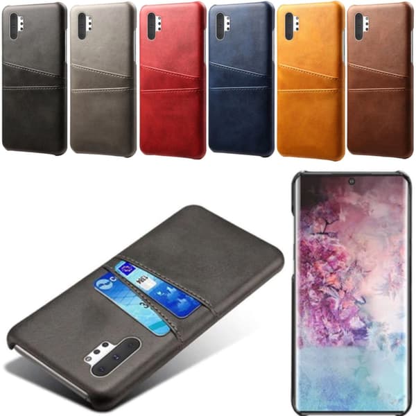 Samsung Note 10 Plus skal mobilskal urtag åt laddare hörlurar - Svart Samsung Galaxy Note10+
