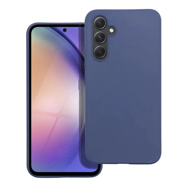 Silikon TPU skal Samsung Galaxy A14/A34/A54 fodral skydd - VÄLJ: MÖRK BLÅ SAMSUNG A54
