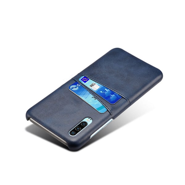 Korttipidike Huawei P30 kansi matkapuhelimen kannen reikä laturi kuulokkeille - Black