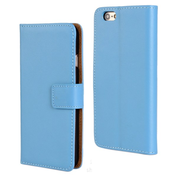 Kännykkäkotelo lompakko malli Iphone 6 / 6s Sininen
