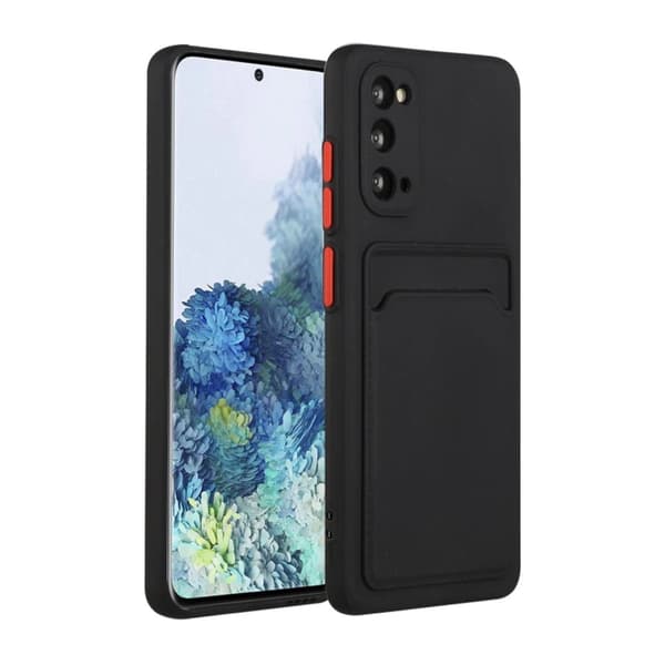 Sort kortholder til Samsung S22/S21/S20 FE/Ultra/Plus - Black S20 Plus Samsung Galaxy