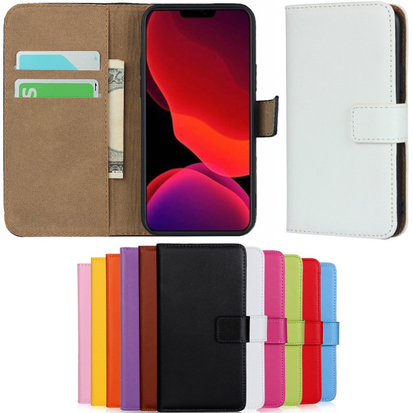 iPhone 13 mini plånboksfodral plånbok fodral skal kort svart - Svart iPhone 13 mini