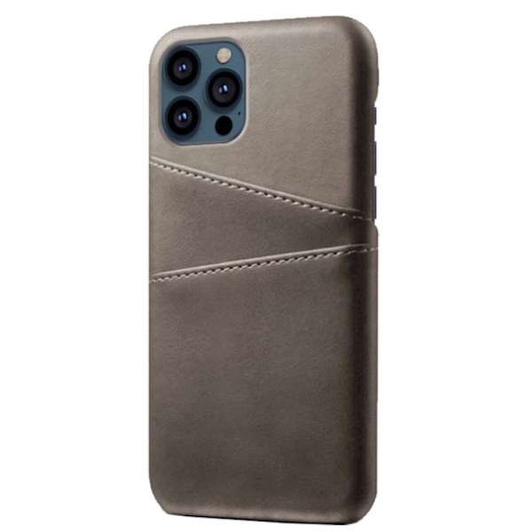 Iphone 13 Pro Max -korttikotelo, kuoret, kuoret, kuulokkeiden reikä - Harmaa iPhone 13 Pro Max
