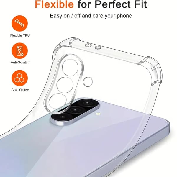 Samsung Galaxy A36 cover etui Army V3 - Transparent Samsung A36