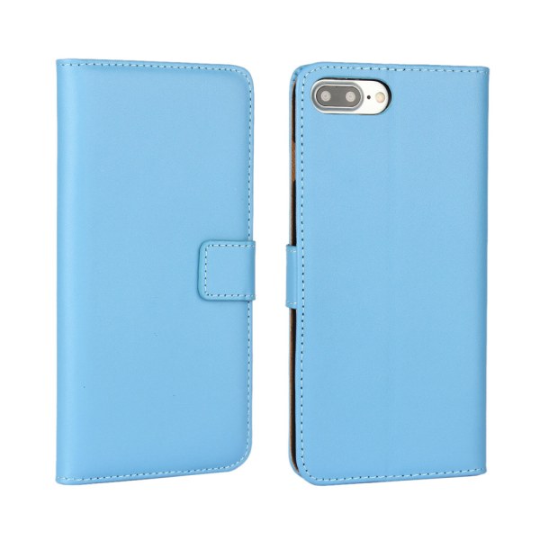 iPhone 7/8 Plus lompakkokotelo lompakkokotelon kuorisuoja sininen - BLUE iPhone 7 Plus / Iphone 8 Plus