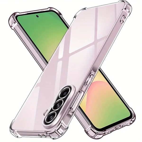 Samsung Galaxy A56 skal fodral Army V3 - Transparent Samsung A56