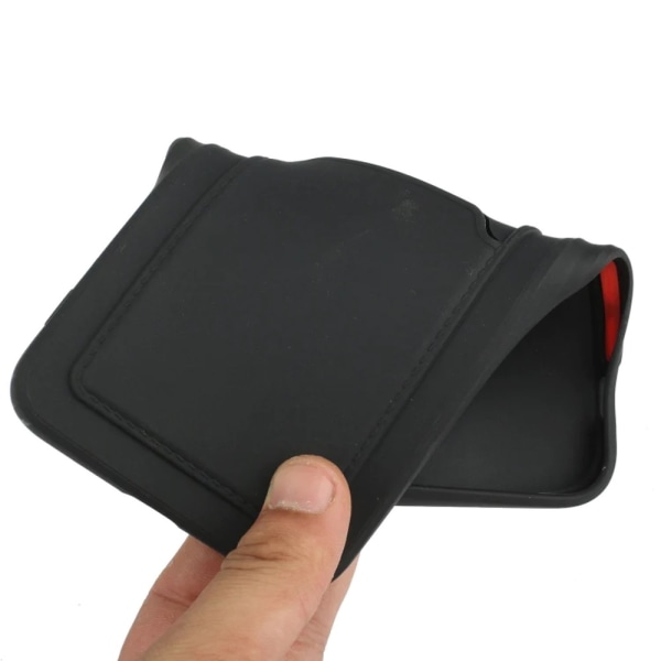 Sort kortholder etui til Iphone 14/13/12/11/xs/xr/SE/8/7/6 - Black Iphone 11