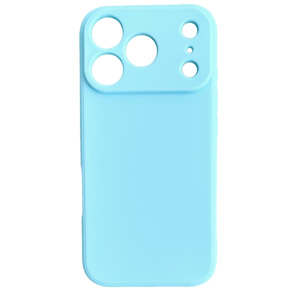 Iphone 17 Pro skal mobilskal silikon /  TPU - VÄLJ: LJUSBLÅ IPHONE 17 PRO