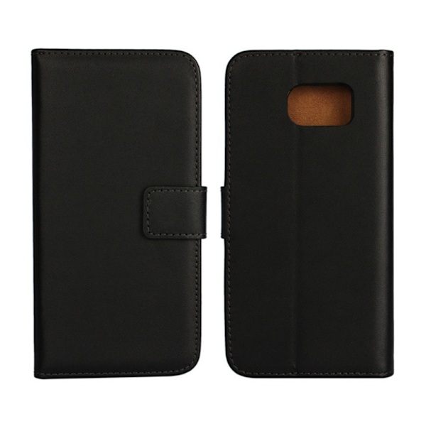 Samsung Galaxy Note9/Note8/J6 plånbok skal fodral skydd skinn - Orange Galaxy Note 9