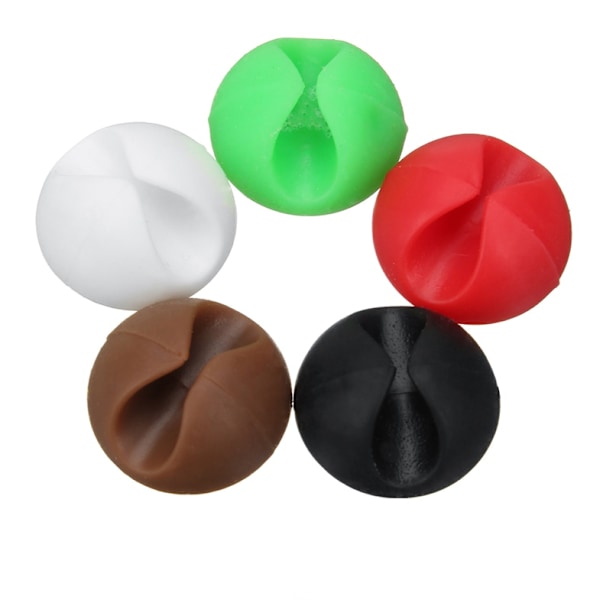 10 pack mini sladd hållare, brun Brun