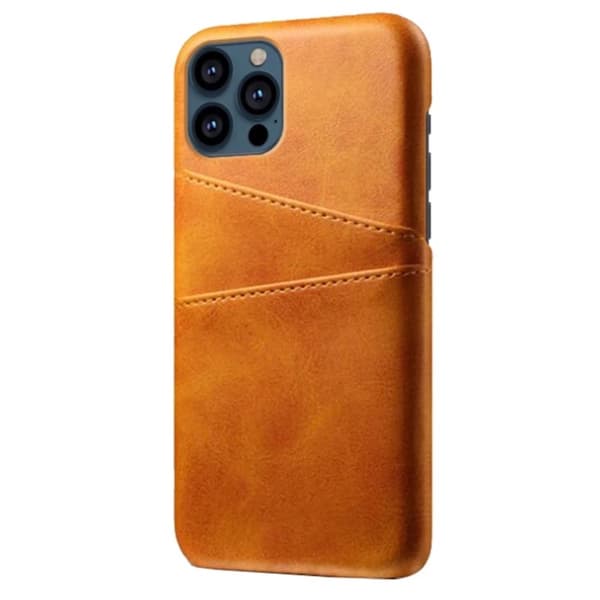 Kortholder til iPhone 13 Pro Max - Mobilcover med plads til høretelefoner Grå iPhone 13 Pro Max