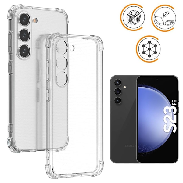 Samsung S23 FE skal Army V3 - transparent Samsung Galaxy S23 FE