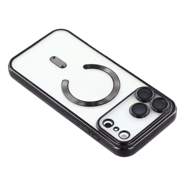 iPhone 17 Pro -kuori MagSafe Transparent / black Iphone 17 Pro