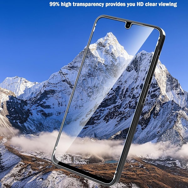 2-Pack Samsung Galaxy A26 Skärmskydd Härdat Glas Premium transparent