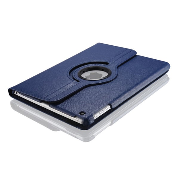 Beskyttelse 360° rotation iPad mini 1 2 3 etui sæt skærmbeskytter cover Mørkeblå Ipad Mini 1/2/3
