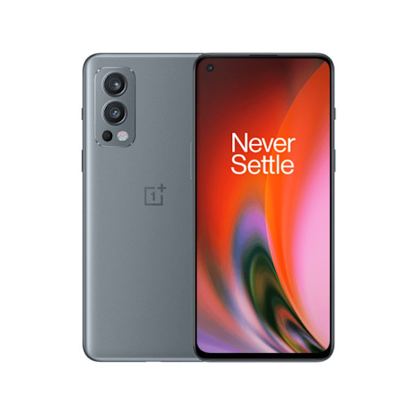 Korthållare OnePlus Nord 2 5G skal fodral hål laddare hörlurar - Svart OnePlus Nord 2 5G