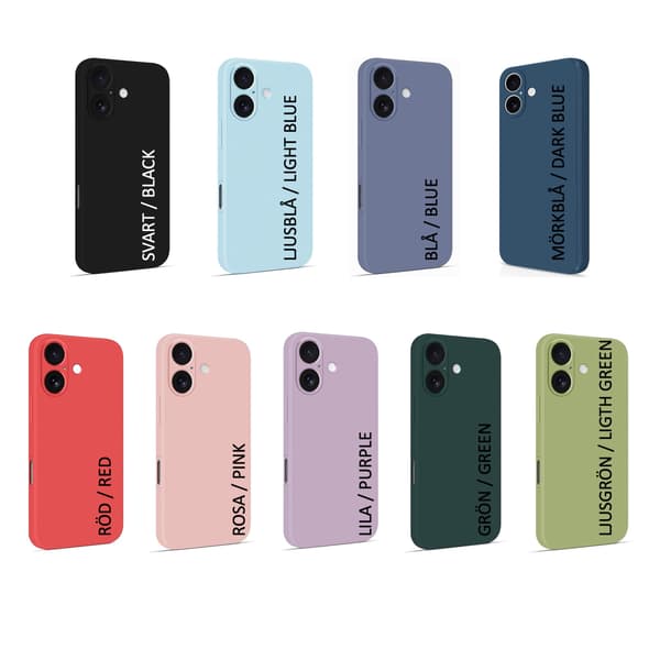 Silikon TPU skal Iphone 17 fodral mobilskal - Röd Iphone 17