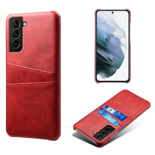Samsung Galaxy S21 FE skal kort - Röd S21 FE SAMSUNG