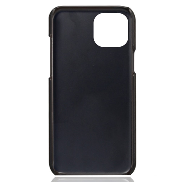 Kortholder Iphone 14 cover mobilcover udskæring til oplader hovedtelefoner - Black iPhone 14