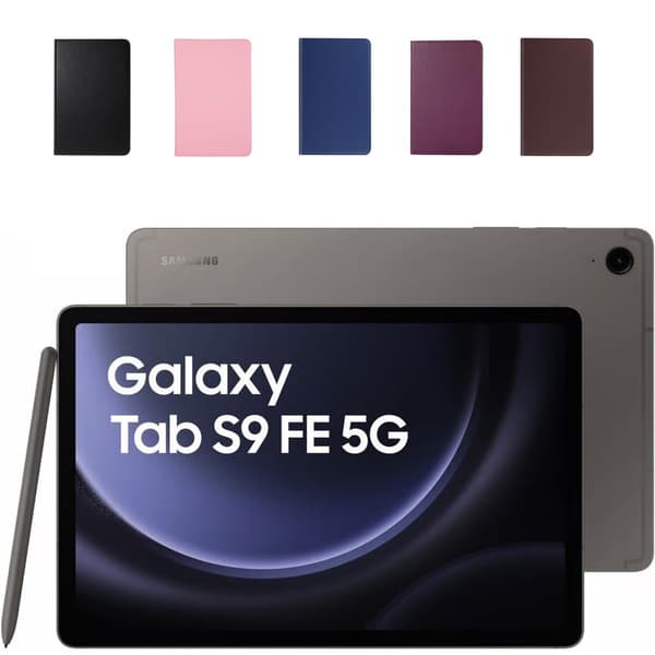 Samsung Galaxy Tab S9 FE etui cover - Sort Sort