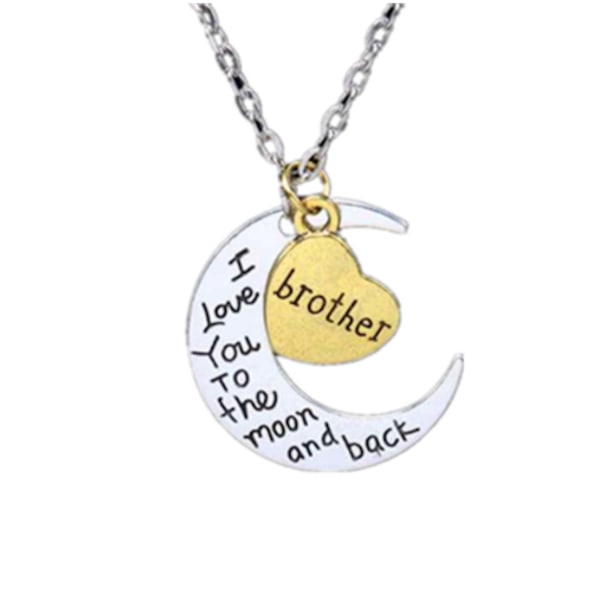 Halsband med berlock love to the moon and back bd88 | Fyndiq