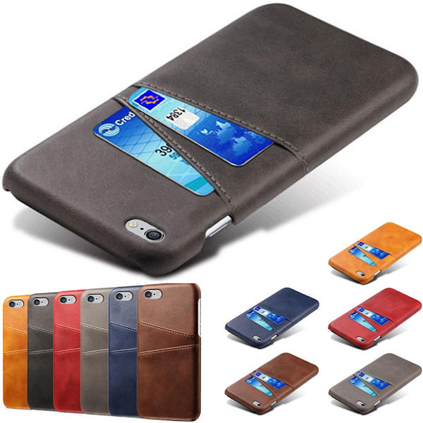 iPhone 6/6s skal kort - Sort iPhone 6/6s