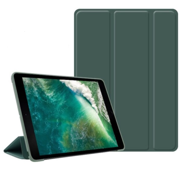 Alla modeller silikon iPad fodral air/pro/mini smart cover case- Mörkgrön Ipad 2/3/4 från år 2011/2012 Ej Air