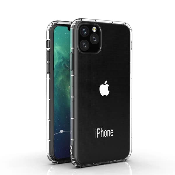 Iphone 15 Pro/ProMax/Plus skal etui mobilcover cushion - VÆLG:   IPHONE 15 PRO MAX