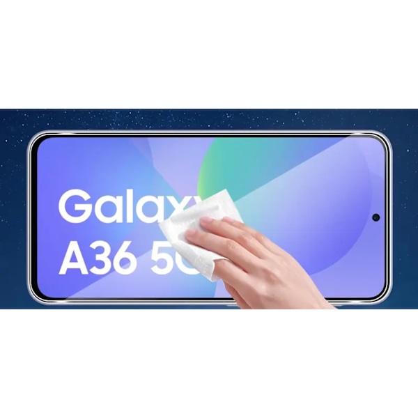 2-Pack Samsung Galaxy A36 Näytönsuoja Karkaistu Lasi Premium läpinäkyvä