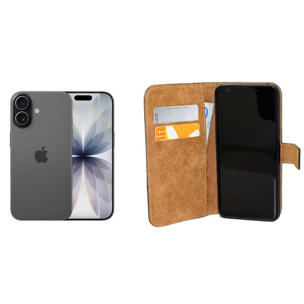 Iphone 17 pung etui kortholder - Lyserød IPHONE 17